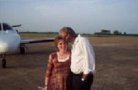Carolyn Bendall with Morgan Freeman